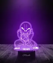Lampka LED 3D Plexido Dla fana Anime Dragon Ball Krillin