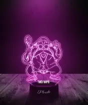 Lampka LED 3D Plexido Dla fana Anime Dragon Ball Muten Roshi - 3