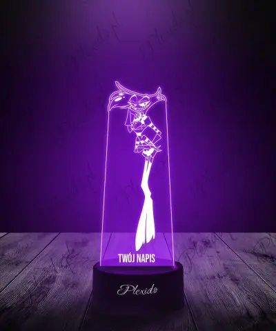 Lampka LED 3D Plexido Hazbin Hotel Angel