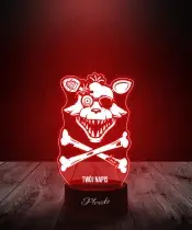 Lampka LED 3D Plexido Five Nights at Freddy's FNAF Foxy