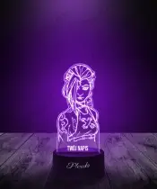 Lampka LED 3D Plexido Anime Arcane Vi Jinx - 1