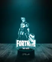 Lampka LED 3D Plexido Gra Fortnite Reese - 1