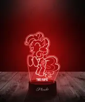 Lampka LED 3D Plexido Bajka My Little Pony Pinkie Pie Kucyk - 1
