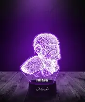 Lampka LED 3D Plexido Iron Man Tony Stark Marvel - 1