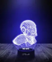 Lampka LED 3D Plexido Iron Man Tony Stark Marvel - 2