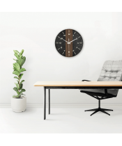 zegar_ścienny_do_biura_plexido_elegancki_pasy