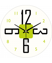 zegar_ścienny_do_biura_plexido_zielony