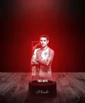 Lampka LED 3D Plexido Piłkarz Nicolae Stanciu Reprezentacja Euro - 3
