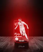 Lampka LED 3D Plexido Piłkarz Florin Andone Reprezentacja Euro - 2