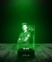 Lampka LED 3D Plexido Piłkarz Marcos Llorente Reprezentacja Euro