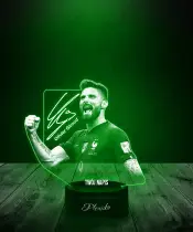 Lampka LED 3D Plexido Piłkarz Olivier Giroud Reprezentacja Euro - 3