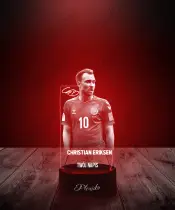 Lampka LED 3D Plexido Piłkarz Christian Eriksen Reprezentacja Euro - 2