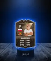 Lampka LED Plexido Piłka Nożna FIFA Twoje Zdjęcie Fut Centurions - 2