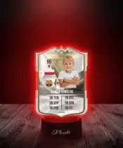 Lampka LED Plexido Piłka Nożna FIFA Twoje Zdjęcie Centurion Icons - 3