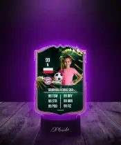 Lampka LED Plexido Piłka Nożna FIFA Twoje Zdjęcie Evolutions IV - 2