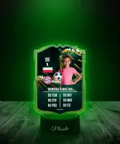 Lampka LED Plexido Piłka Nożna FIFA Twoje Zdjęcie Evolutions IV - 3