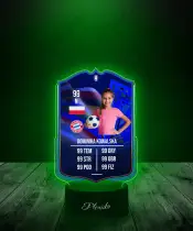 Lampka LED Plexido Piłka Nożna FIFA Twoje Zdjęcie Euros Special - 3