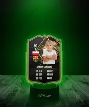 Lampka LED Plexido Piłka Nożna FIFA Twoje Zdjęcie Team of the Week Gold - 3