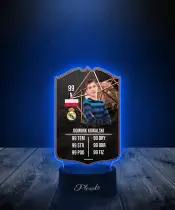 Lampka LED Plexido Piłka Nożna FIFA Twoje Zdjęcie Team of the Week Bronze - 2