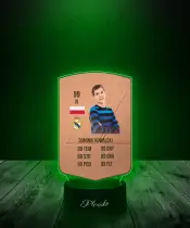 Lampka LED Plexido Piłka Nożna FIFA Twoje Zdjęcie Non Rare Bronze - 3