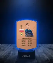 Lampka LED Plexido Piłka Nożna FIFA Twoje Zdjęcie Non Rare Bronze - 2