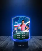 Lampka LED Plexido Piłka Nożna FIFA Twoje Zdjęcie UCL Womens Heroes - 3