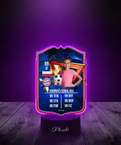 Lampka LED Plexido Piłka Nożna FIFA Twoje Zdjęcie Record Breaker - 2