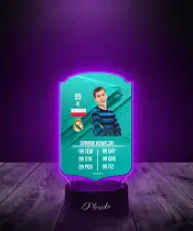 Lampka LED Plexido Piłka Nożna FIFA Twoje Zdjęcie Pro Player - 2
