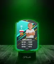 Lampka LED Plexido Piłka Nożna FIFA Twoje Zdjęcie Player Moments - 3
