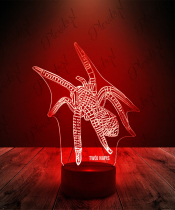 Lampka LED 3D Plexido Pająk - 1