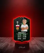 Lampka LED Plexido Piłka Nożna FIFA Twoje Zdjęcie Man of the Match - 2