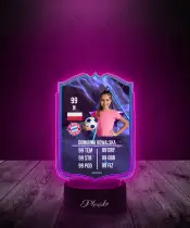 Lampka LED Plexido Piłka Nożna FIFA Twoje Zdjęcie End of an Era