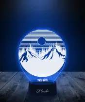 Lampka LED 3D Plexido Igrzyska Olimpijskie 2024 MTB Góry - 2