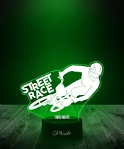 Lampka LED 3D Plexido Igrzyska Olimpijskie 2024 BMX Street Race - 2