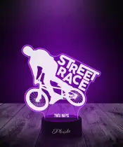 Lampka LED 3D Plexido BMX Race Igrzyska Olimpijskie 2024