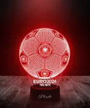 Lampka LED 3D Plexido Piłka Nożna Reprezentacja Niemcy Euro 2024 - 2