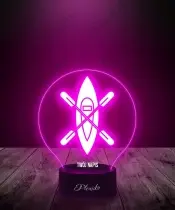Lampka LED 3D Plexido Igrzyska Olimpijskie Dyscyplina Wioślarstwo - 2