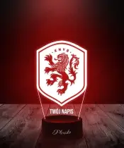 Lampka LED 3D Plexido Piłka Nożna Reprezentacja Holandi Euro 2024 - 3