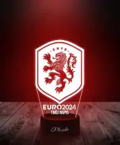 Lampka LED 3D Plexido Piłka Nożna Reprezentacja Holandia Euro 2024 - 2
