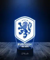 Lampka LED 3D Plexido Piłka Nożna Reprezentacja Holandia Euro 2024 - 3