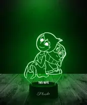 Lampka LED 3D Plexido Bajka W Głowie Się Nie Mieści Emocja Joy I Smutek - 2