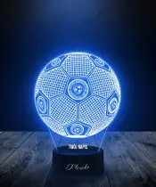 Lampka LED 3D Plexido Piłka Nożna Reprezentacja Rumunia - 1