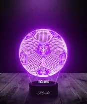 Lampka LED 3D Plexido Piłka Nożna Reprezentacja Portugalia - 1