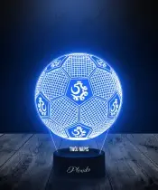 Lampka LED 3D Plexido Piłka Nożna Reprezentacja Polska - 1
