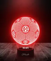 Lampka LED 3D Plexido Piłka Nożna Reprezentacja Gruzja - 3