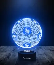 Lampka LED 3D Plexido Piłka Nożna Reprezentacja Francja - 2