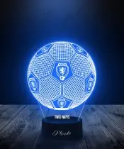 Lampka LED 3D Plexido Piłka Nożna Reprezentacja Czechy - 1