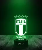 Lampka LED 3D Plexido Piłka Nożna Reprezentacja Włochy Euro 2024 - 3