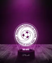 Lampka LED 3D Plexido Piłka Nożna Reprezentacja Rumunia - 3