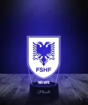 Lampka LED 3D Plexido Piłka Nożna Reprezentacja Albania - 3